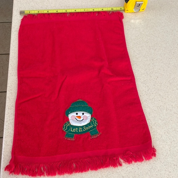 Ten Small Christmas Fingertip Towels - Picture 2 of 12